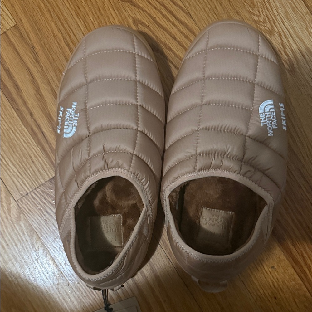 The North Face thermoball mules